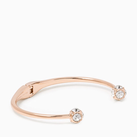 HP💝Kate Spade Lady Marmalade Cuff Rose Gold NWT w/ Dustbag - Picture 4 of 5